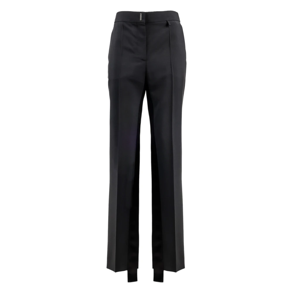 Givenchy Wol Mohair Broek Black Dames