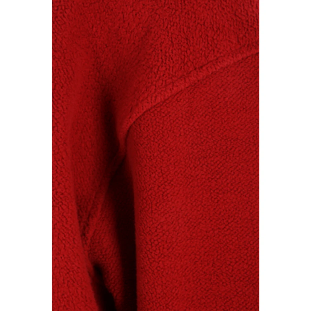 Rhude Vintage Rode Katoenen Trui met Geborduurd Logo Red Heren