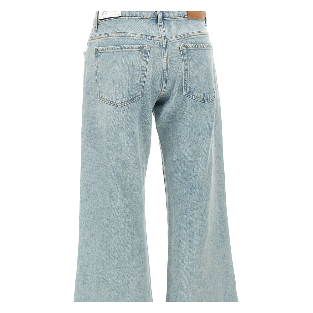7 For All Mankind Flare Jeans in Sahara Blauw Blue Dames