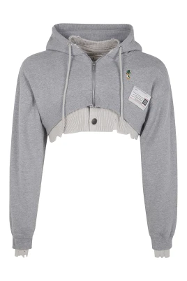 Cropped Layered Parka