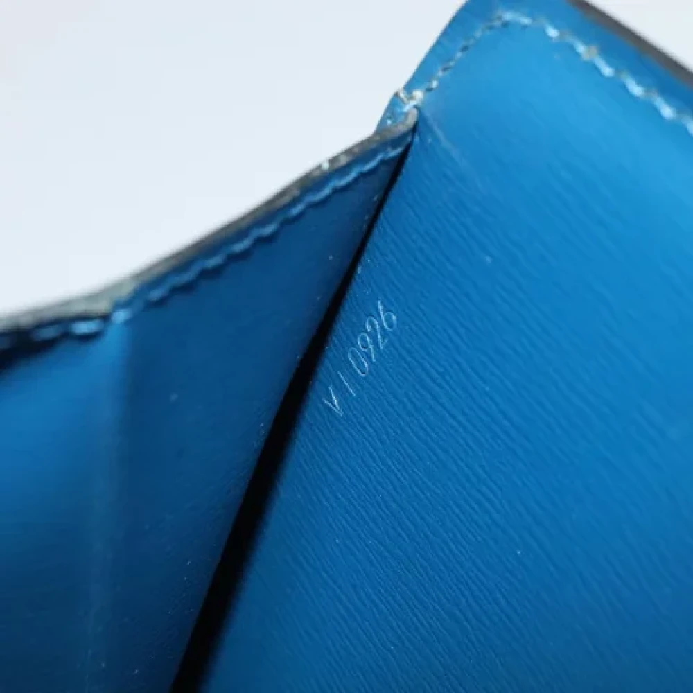 Louis Vuitton Vintage Pre-owned Leather louis-vuitton-bags Blue Dames