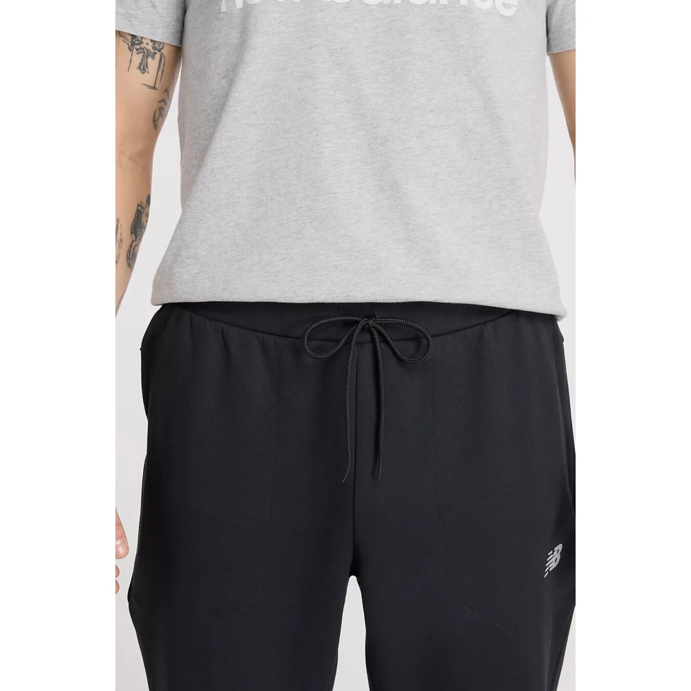 New Balance Sneldrogende Actieve Lifestyle Broek Black Heren