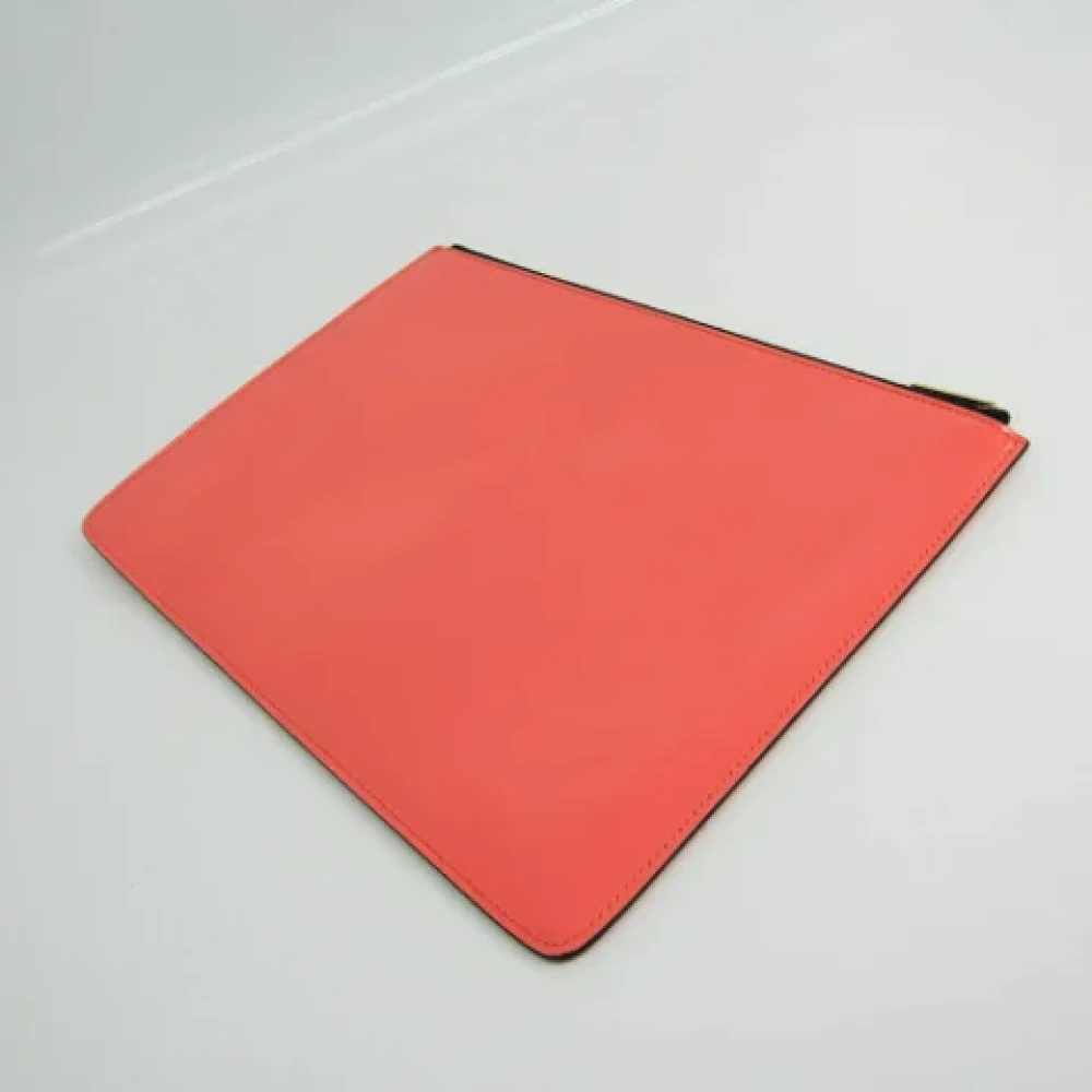 Celine Vintage Pre-owned Leather celine-bags Pink Dames