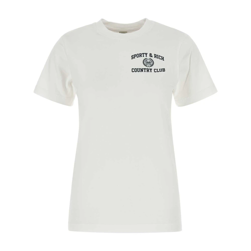 Sporty & Rich T-shirt uit de Wall Street collectie White Unisex