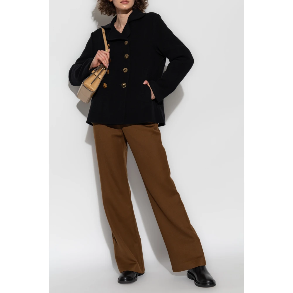 TORY BURCH Korte jas Black Dames