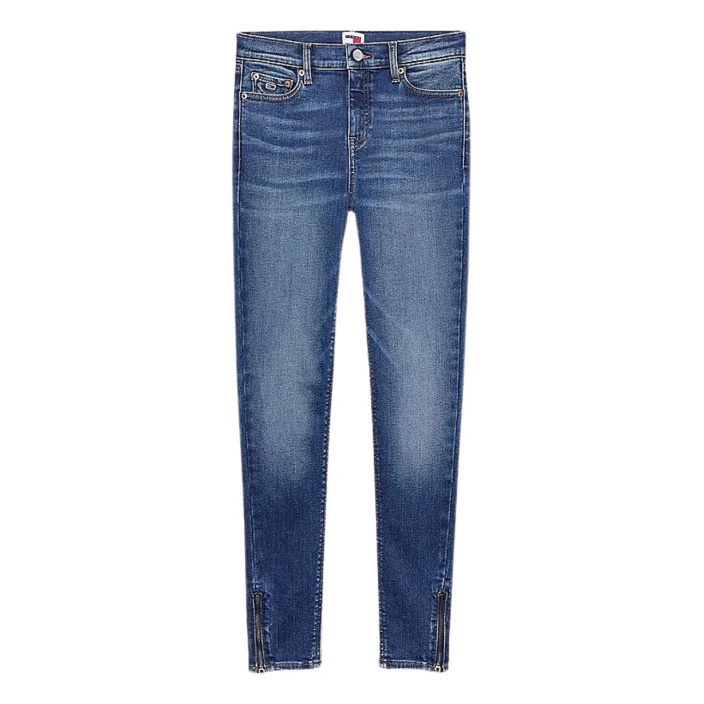 Tommy Hilfiger Vervaagde Skinny Fit Denim Jeans Blue Dames