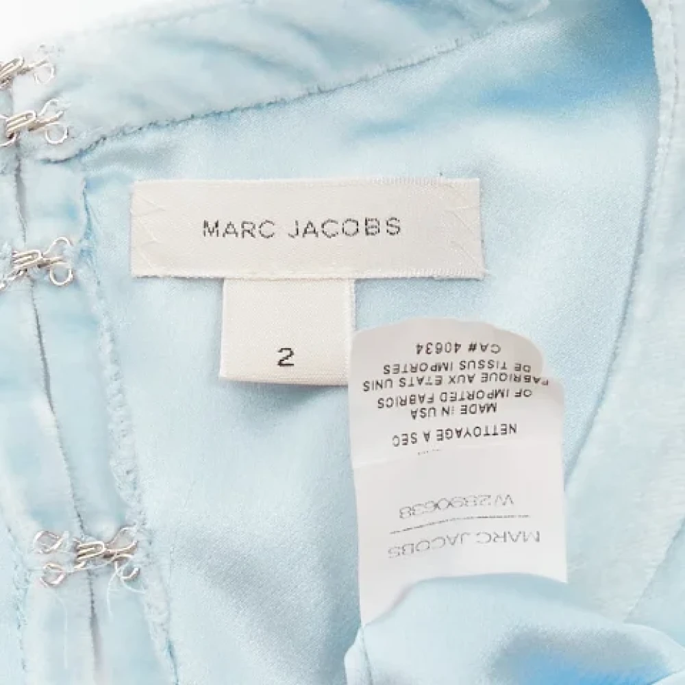Marc Jacobs Pre-owned Velvet tops Blue Dames