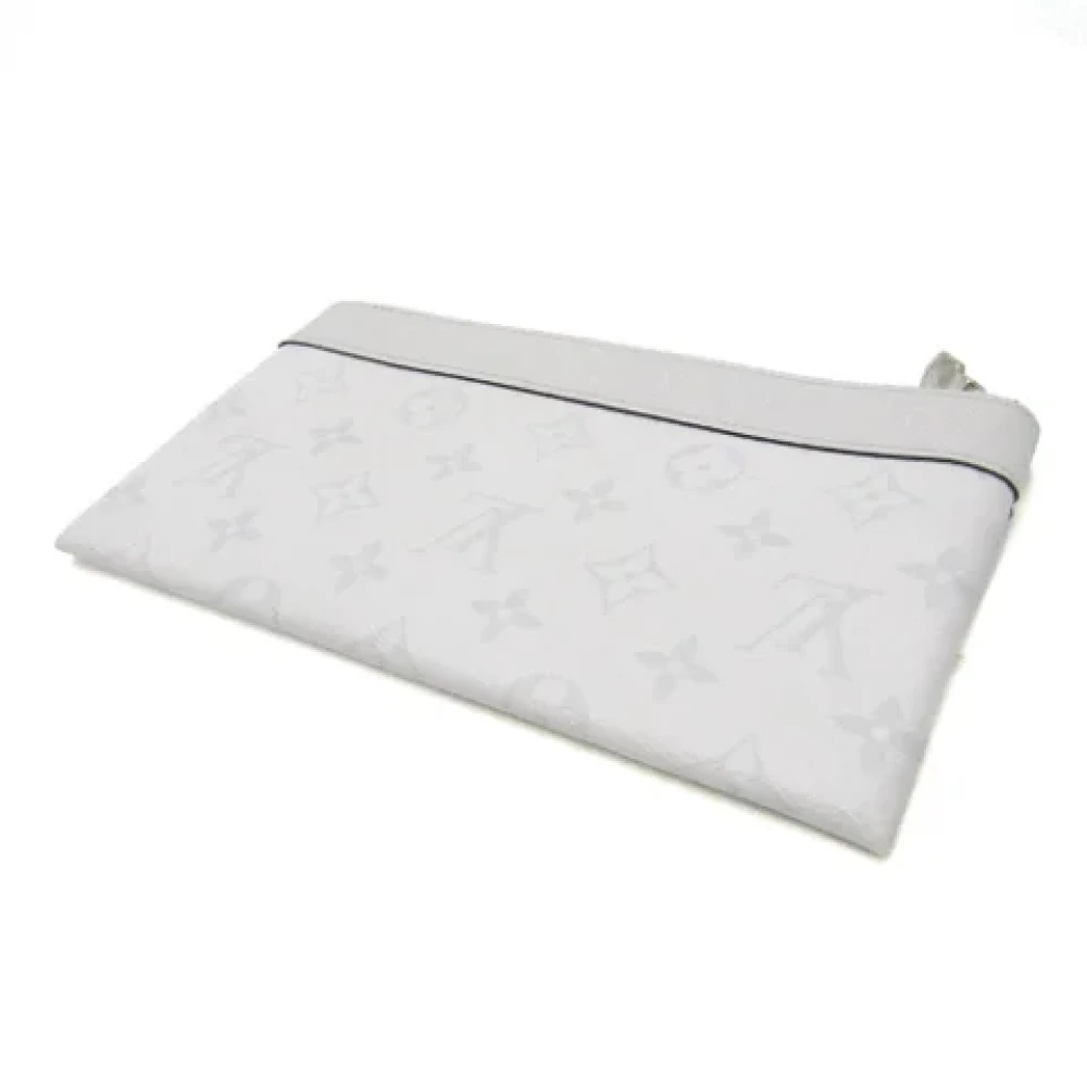 Louis Vuitton Vintage Pre-owned Fabric louis-vuitton-bags Gray Heren