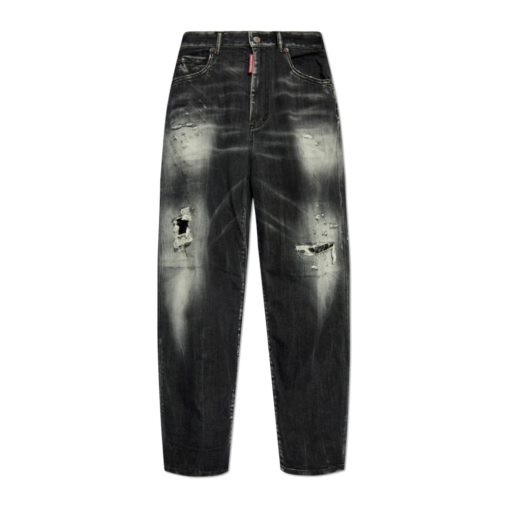 Dsquared2 Jaren 80 Jeans Gray Dames