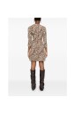 ecru-ruched-abstract-pattern-dress