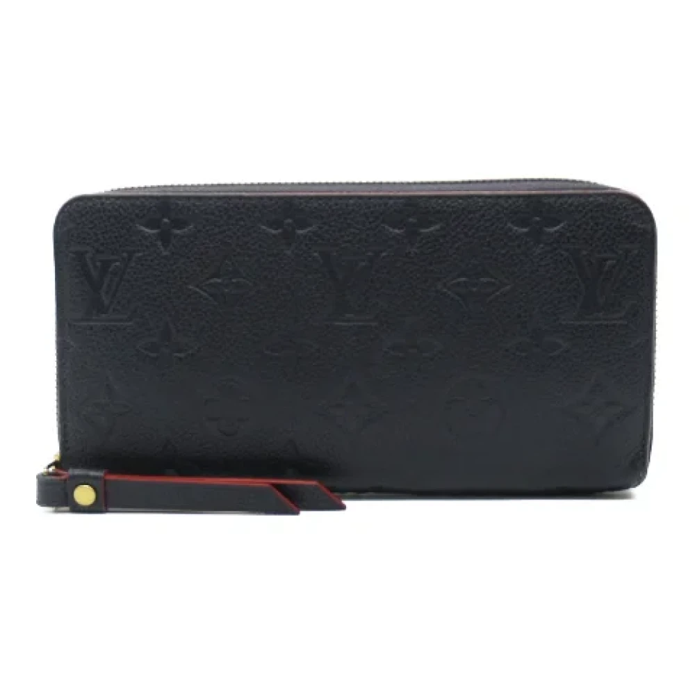 Louis Vuitton Vintage Pre-owned Canvas wallets Blue Dames