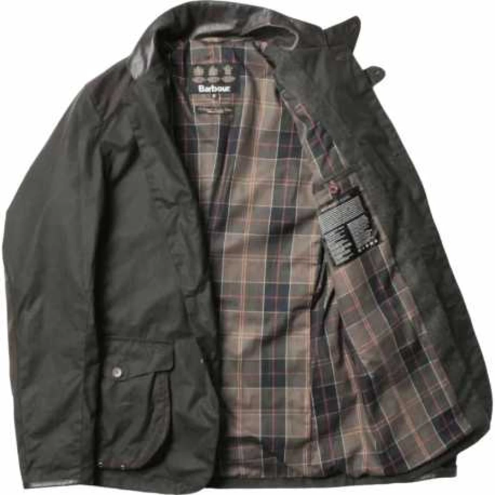 Barbour James Bond Beacon Gewaxte Jas Green Heren