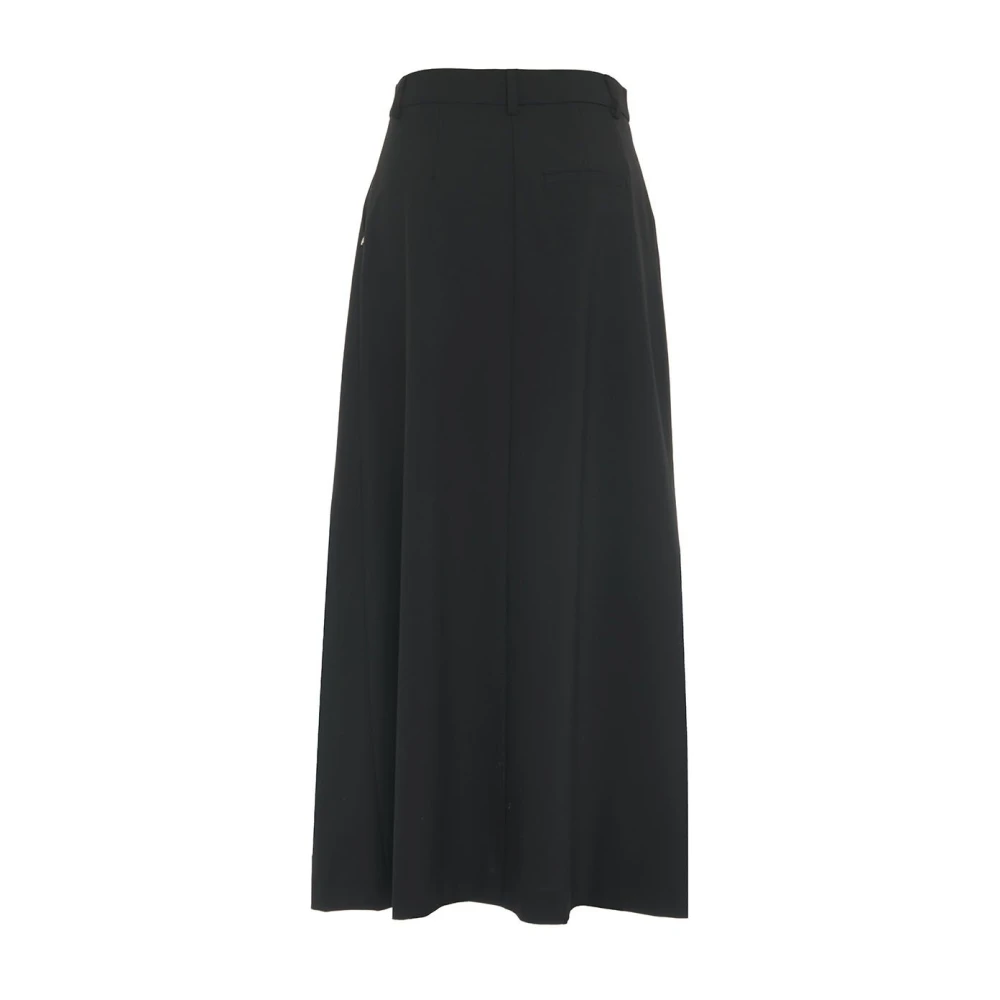 Ottod'Ame Zwarte Rok Aw24 Black Dames