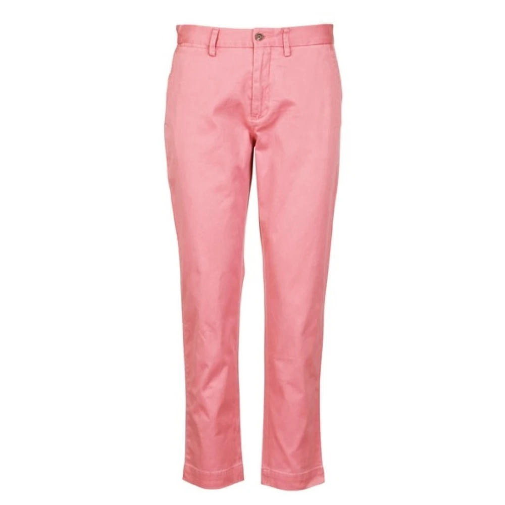Polo Ralph Lauren Skinny Chino Broek Pink Dames