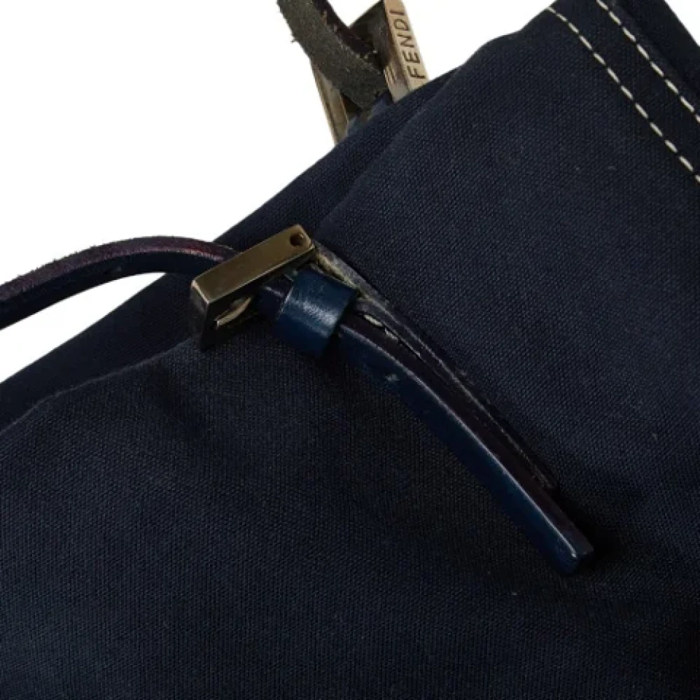 Fendi Vintage Pre-owned Canvas totes Blue Dames