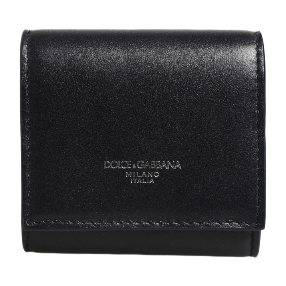 Dolce & Gabbana Men's Black Wallets & Cardholders, One Size, Bifold Coinpurse Wallet