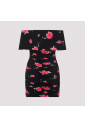 robe-imprimee-noire