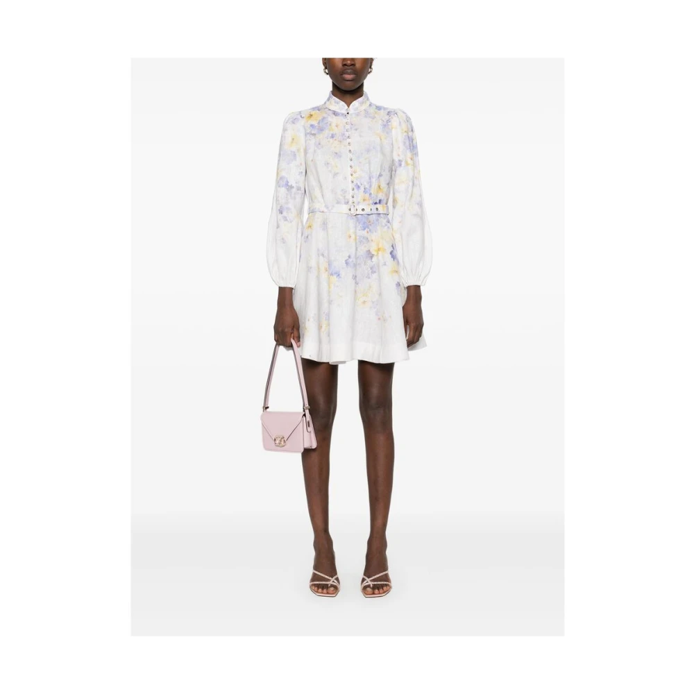 Zimmermann Lila Paarse Knoopjurk Multicolor Dames