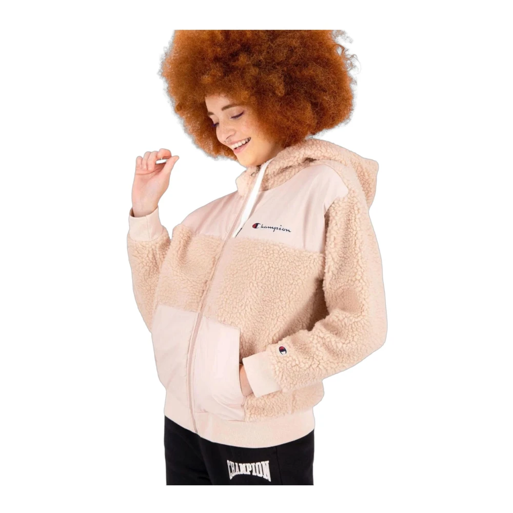 Champion Sweater met rits Pink Dames