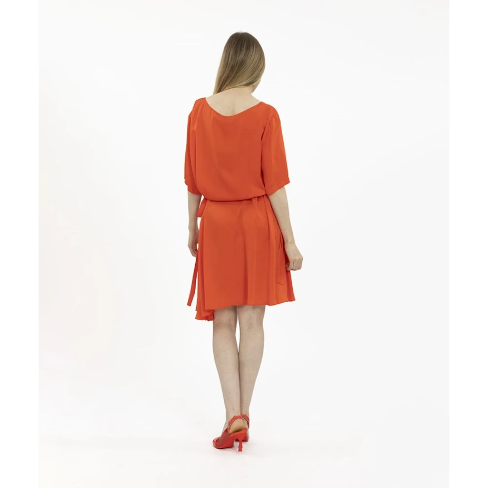 Aspesi Korte Jurk Red Dames
