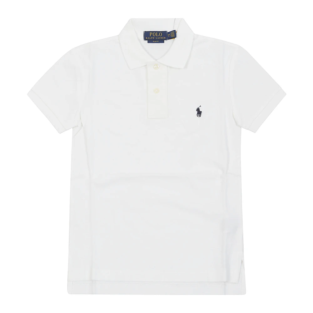 Ralph Lauren Barn Polo Bas Skjorta White, Pojke