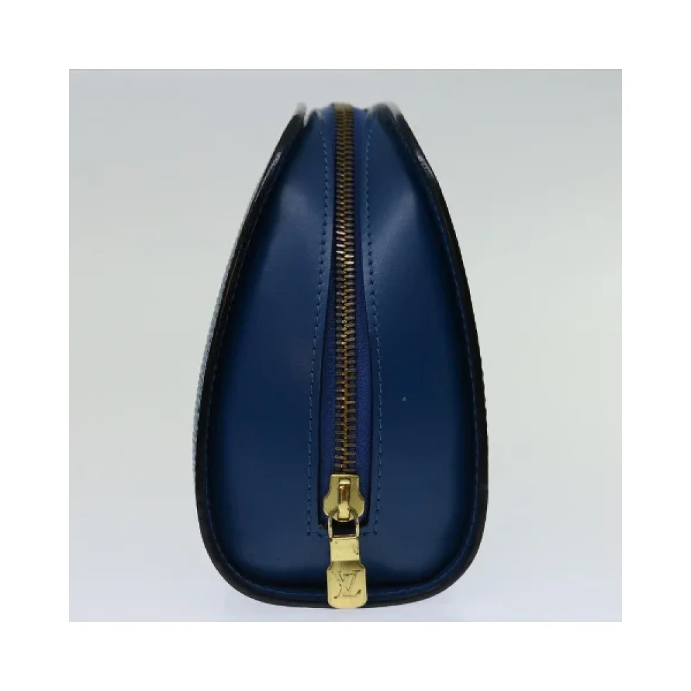 Louis Vuitton Vintage Pre-owned Leather louis-vuitton-bags Blue Dames