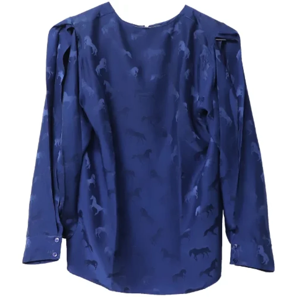 Stella McCartney Pre-owned Fabric tops Blue Dames
