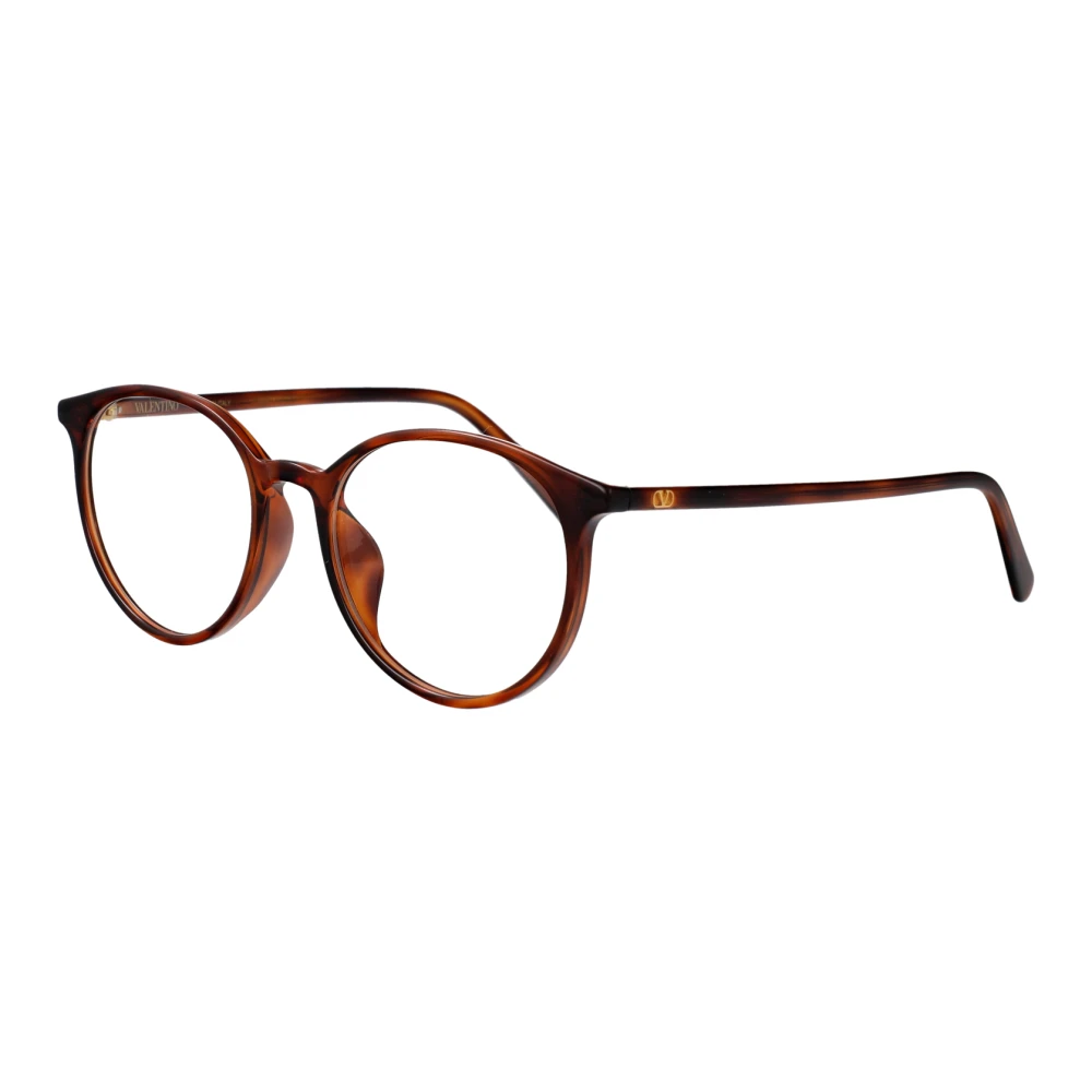 Valentino Garavani Brown Glasses, Female, 52 Mm, Optical Frame