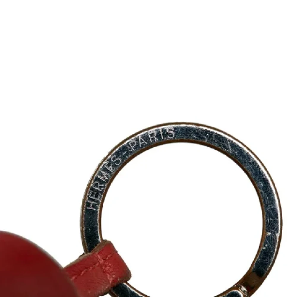 Hermès Vintage Pre-owned Fabric key-holders Red Dames