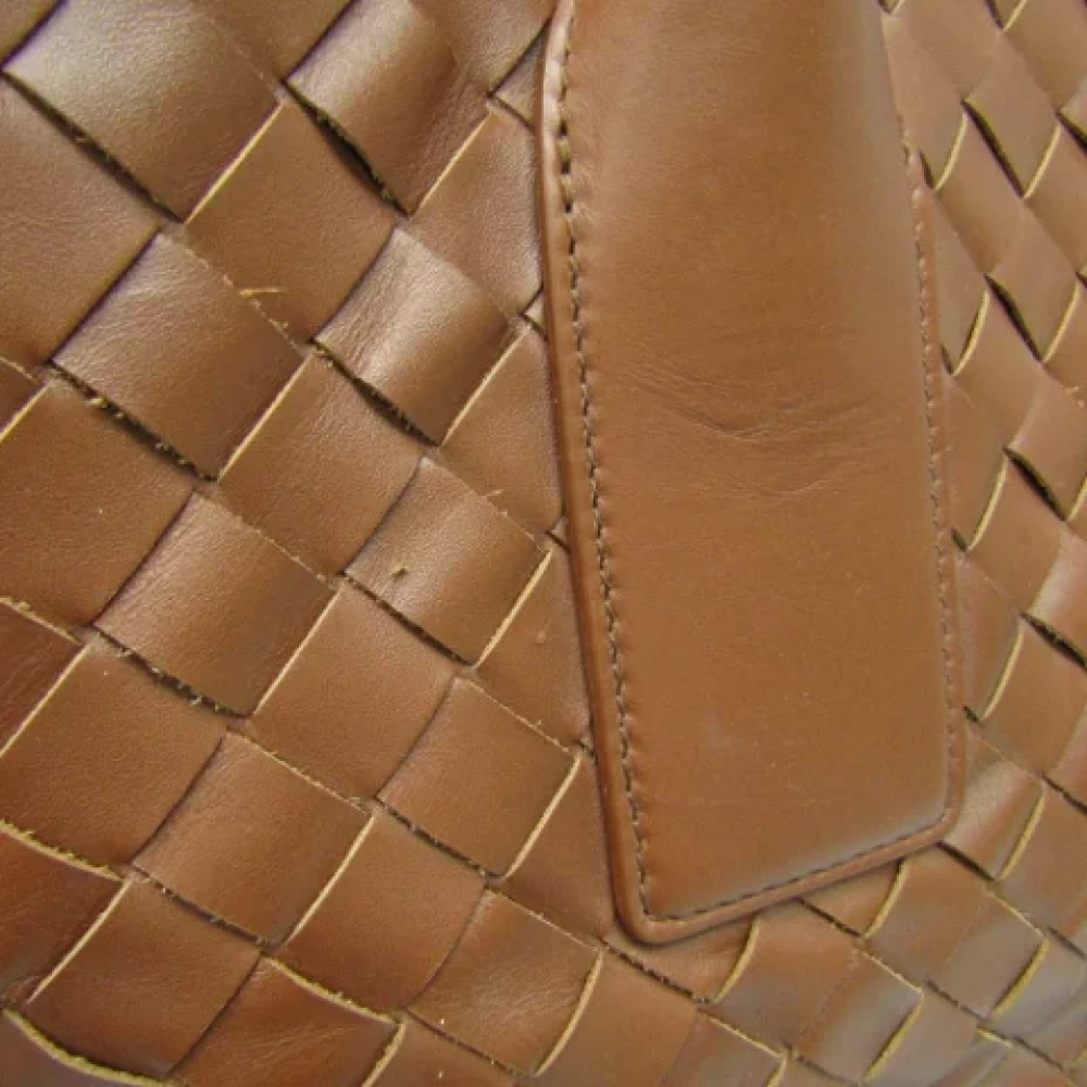 Bottega Veneta Vintage Pre-owned Leather totes Brown Dames
