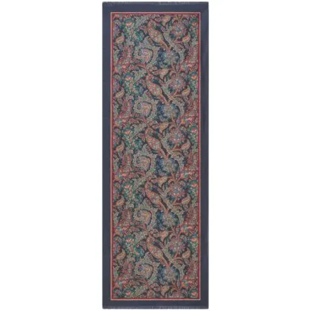 ETRO Bloemenprint Modal Kasjmier Sjaal Multicolor Heren