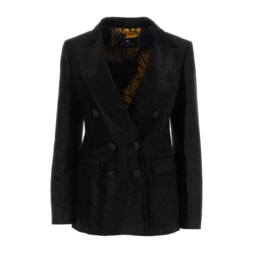 Etro - Jackets > Blazers - Black - Etro - Modalova