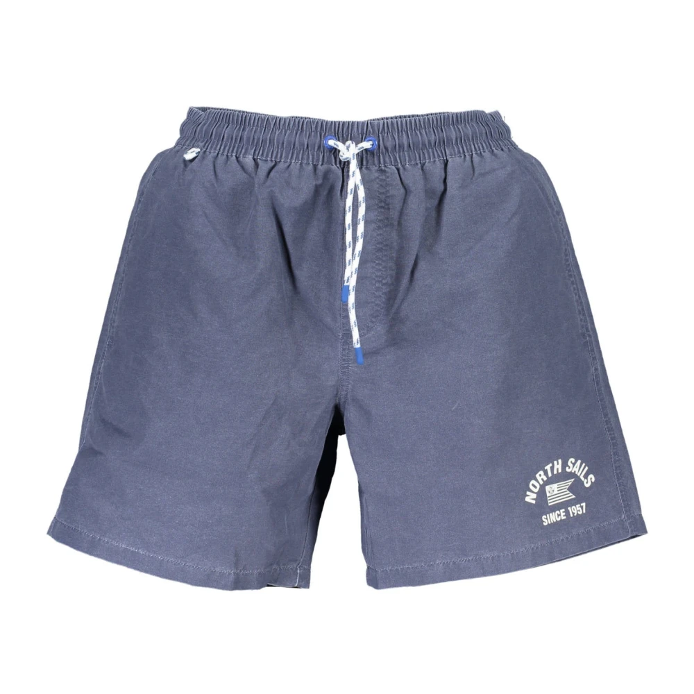 North Sails Blauwe Heren Zwemboxershort Blue Heren