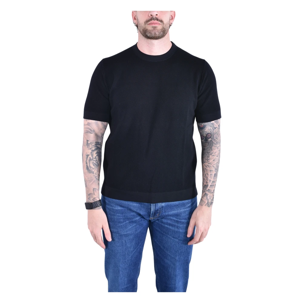 Kangra Herr Svart Toppar 3XL, Bomull, T-Shirts