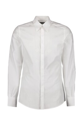 monogram-long-sleeve-cotton-shirt