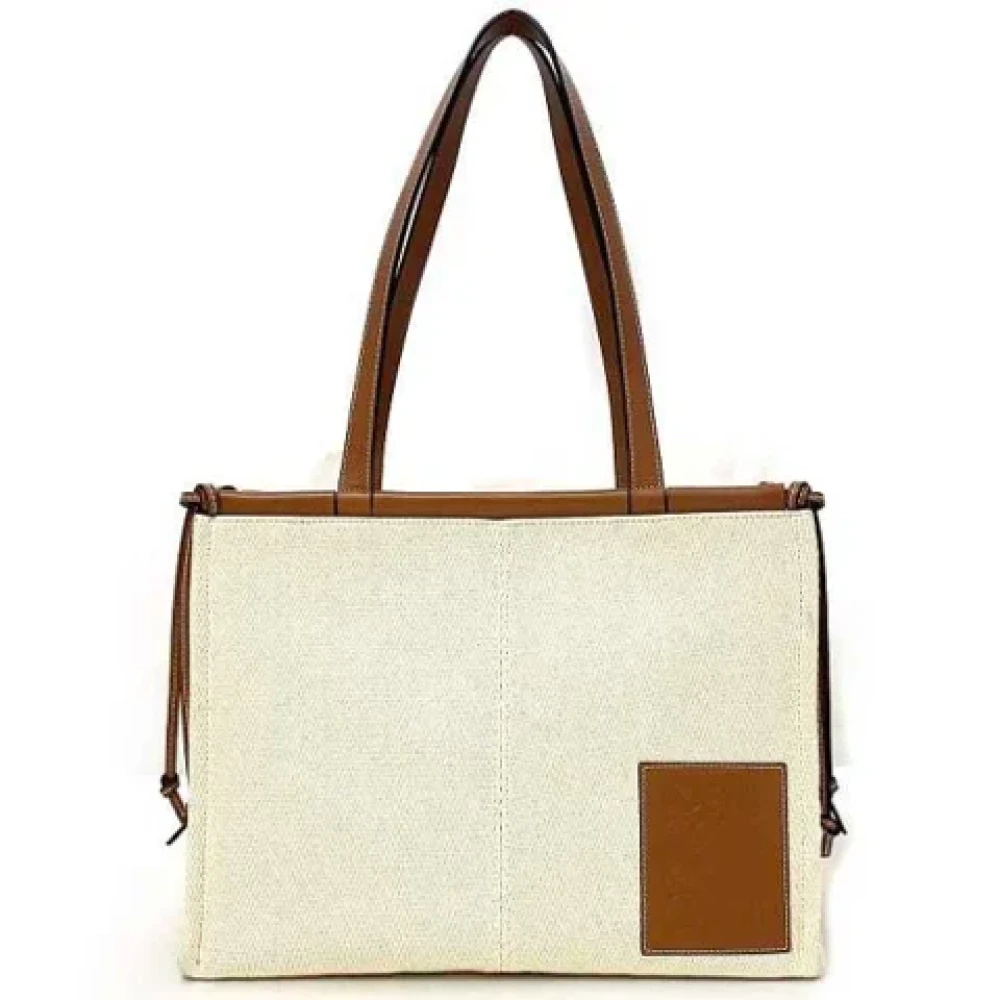 Loewe Pre-owned Fabric totes White Dames