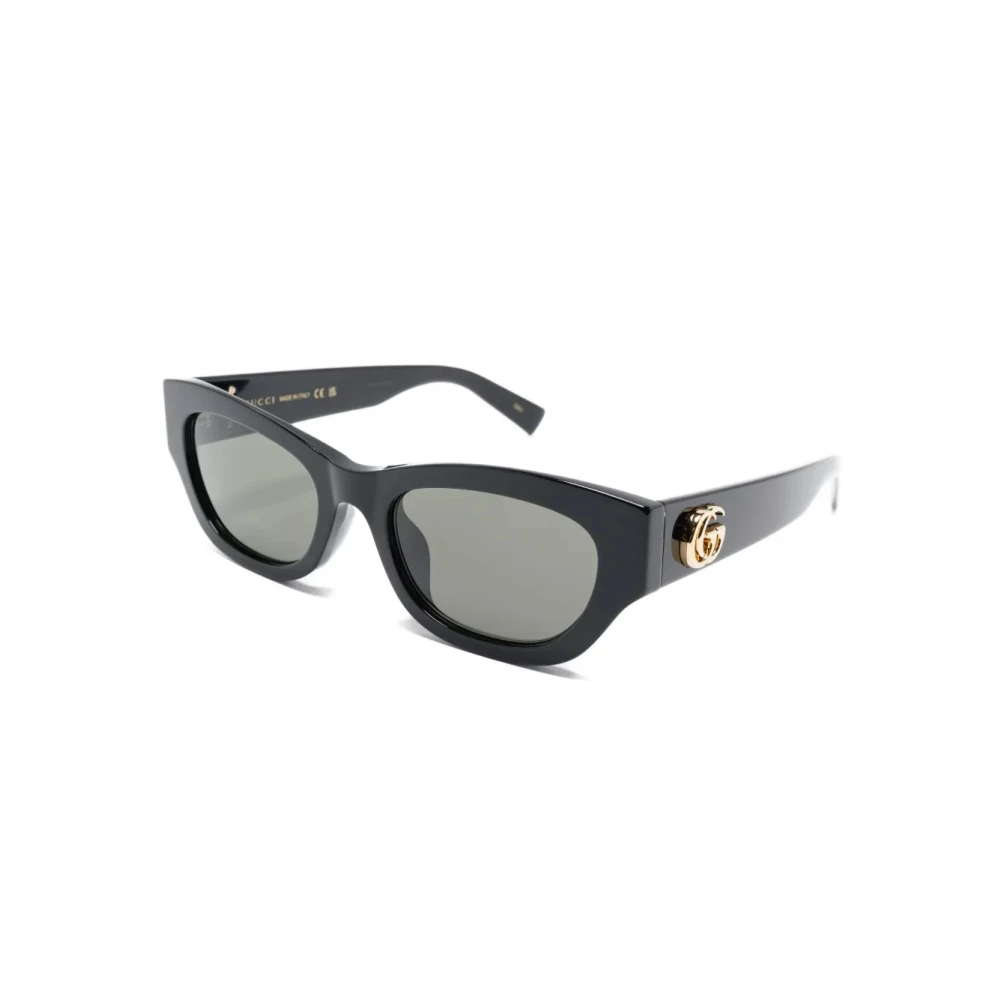 Gucci Women's Black Square Sunglasses - Sunglasses - 53 Mm - Accessories
