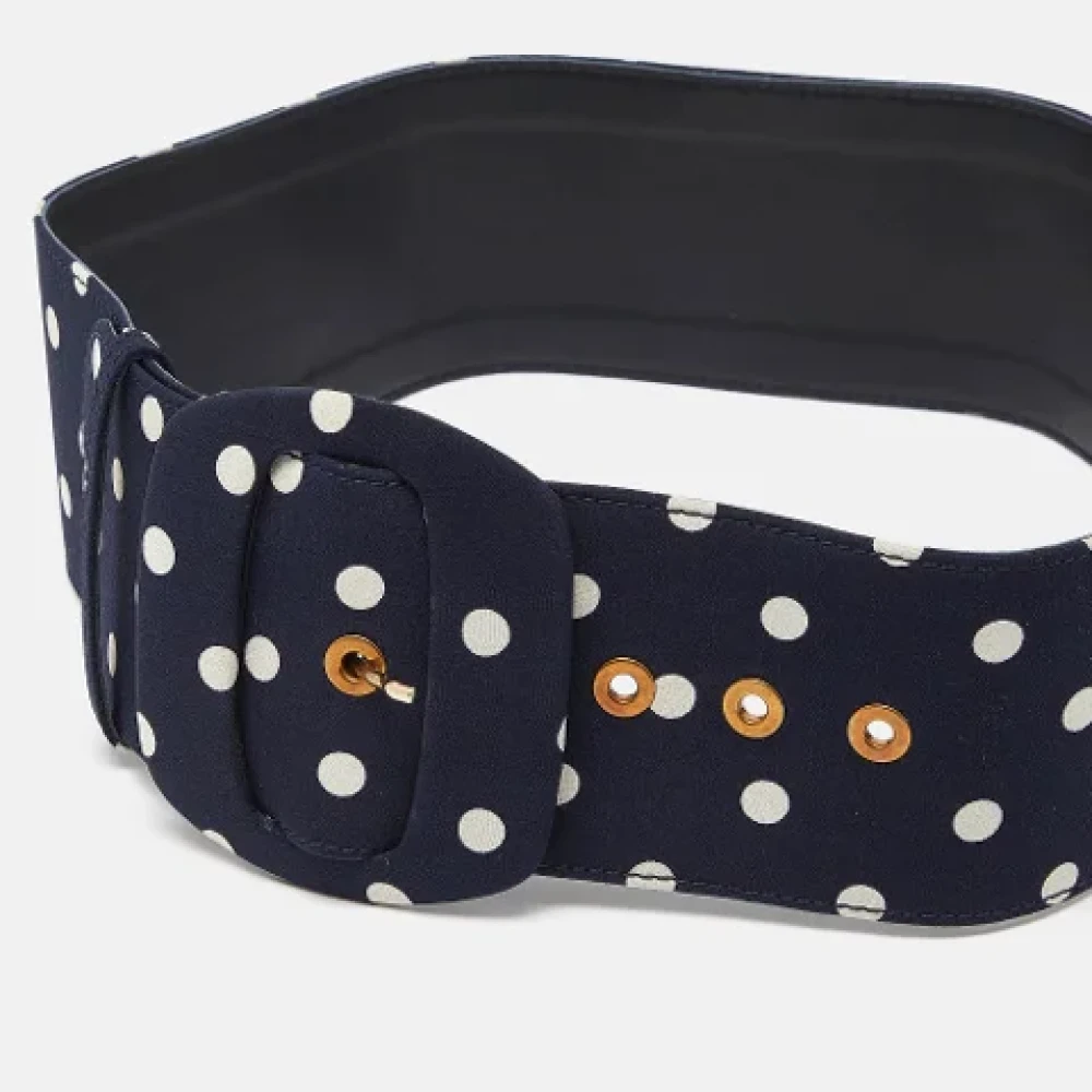 Moschino Pre-Owned Pre-owned Fabric belts Blue Dames