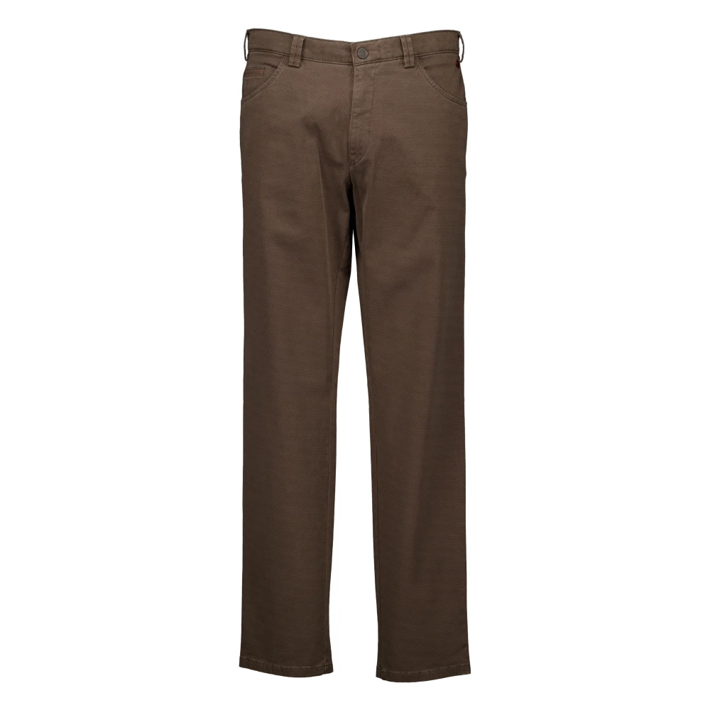 Meyer Bruine Chino Broek Brown Heren