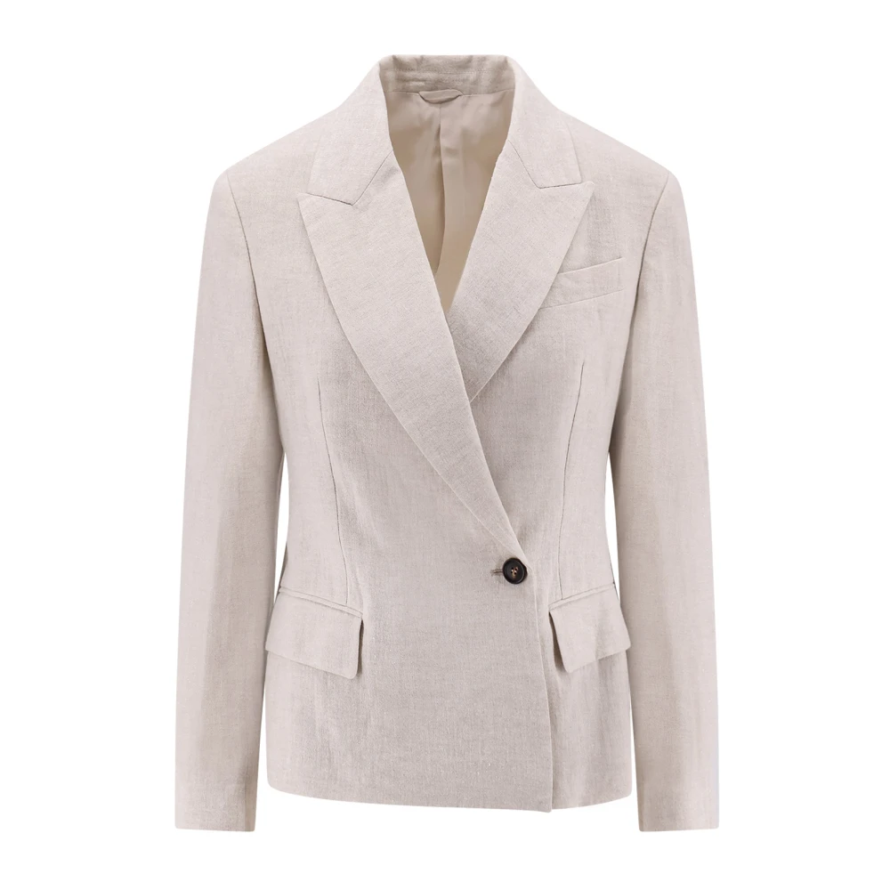 Jackets > Blazers - - Brunello Cucinelli - Modalova