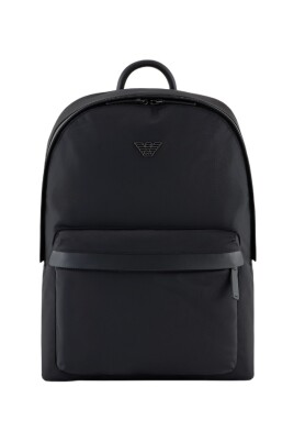 nylon-backpack-with-double-zip-black