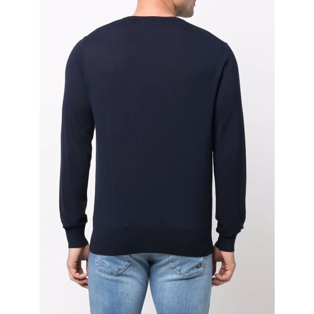 Ballantyne Blauwe Sweaters voor Mannen Blue Heren