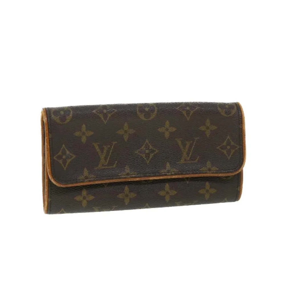 Louis Vuitton Vintage Pre-owned Canvas shoulder-bags Brown Dames