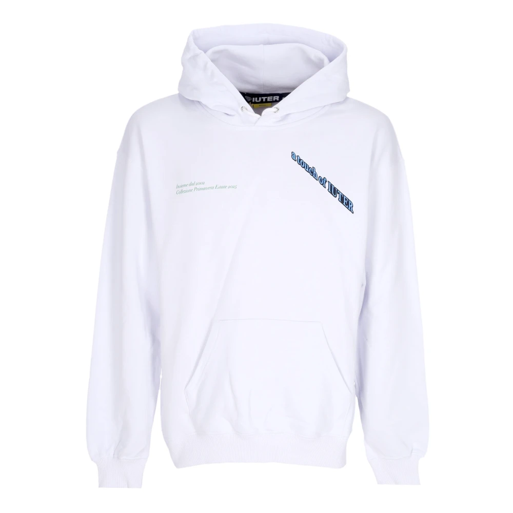 Iuter Hombre Blanco Sudaderas, Talla: S