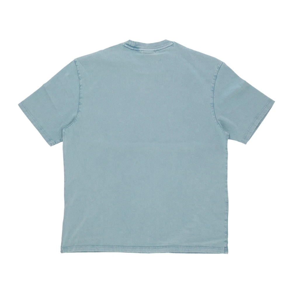 Guess Vintage Triangle Tee Aquatic Ocean Multi Blue Heren