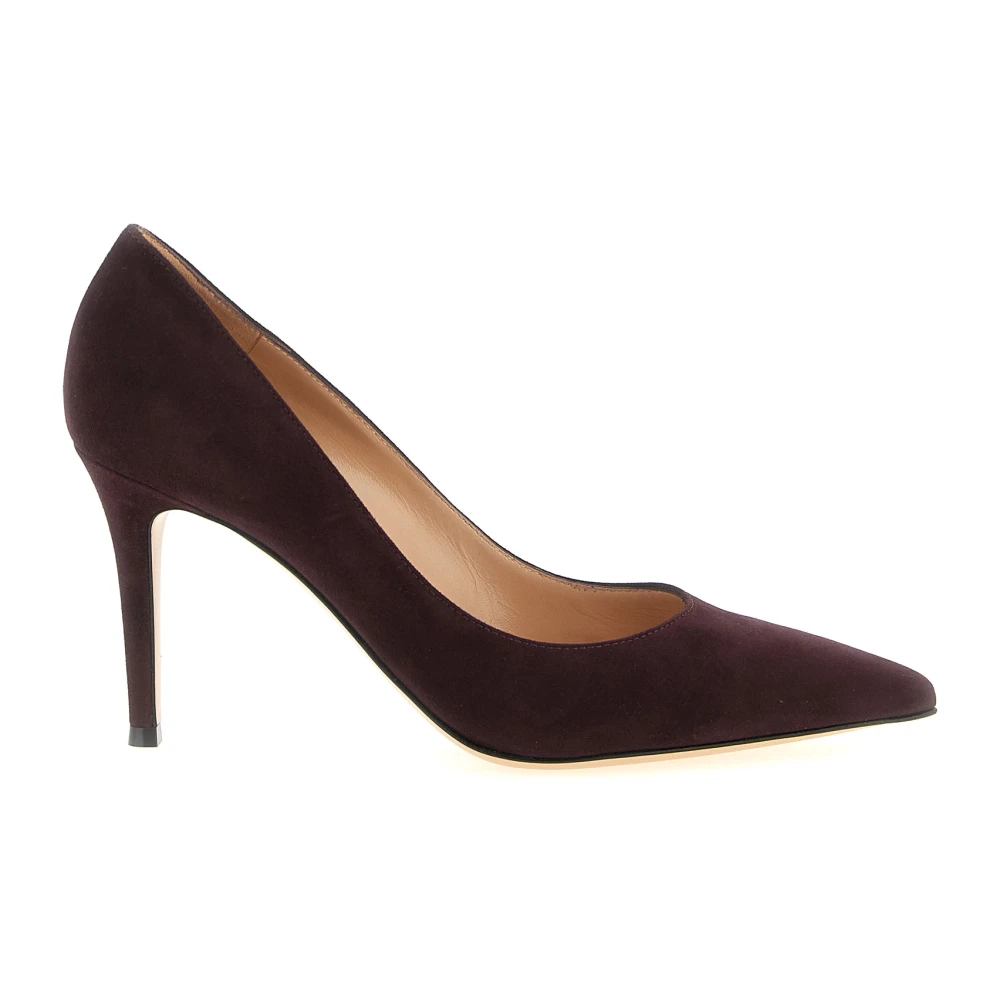 Gianvito Rossi Red Gianvito Pump - Female - Pumps - 4 Uk - Shoes