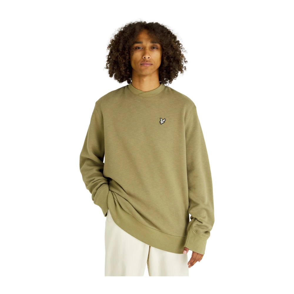 Lyle & Scott Nut Sweatshirt Green Heren