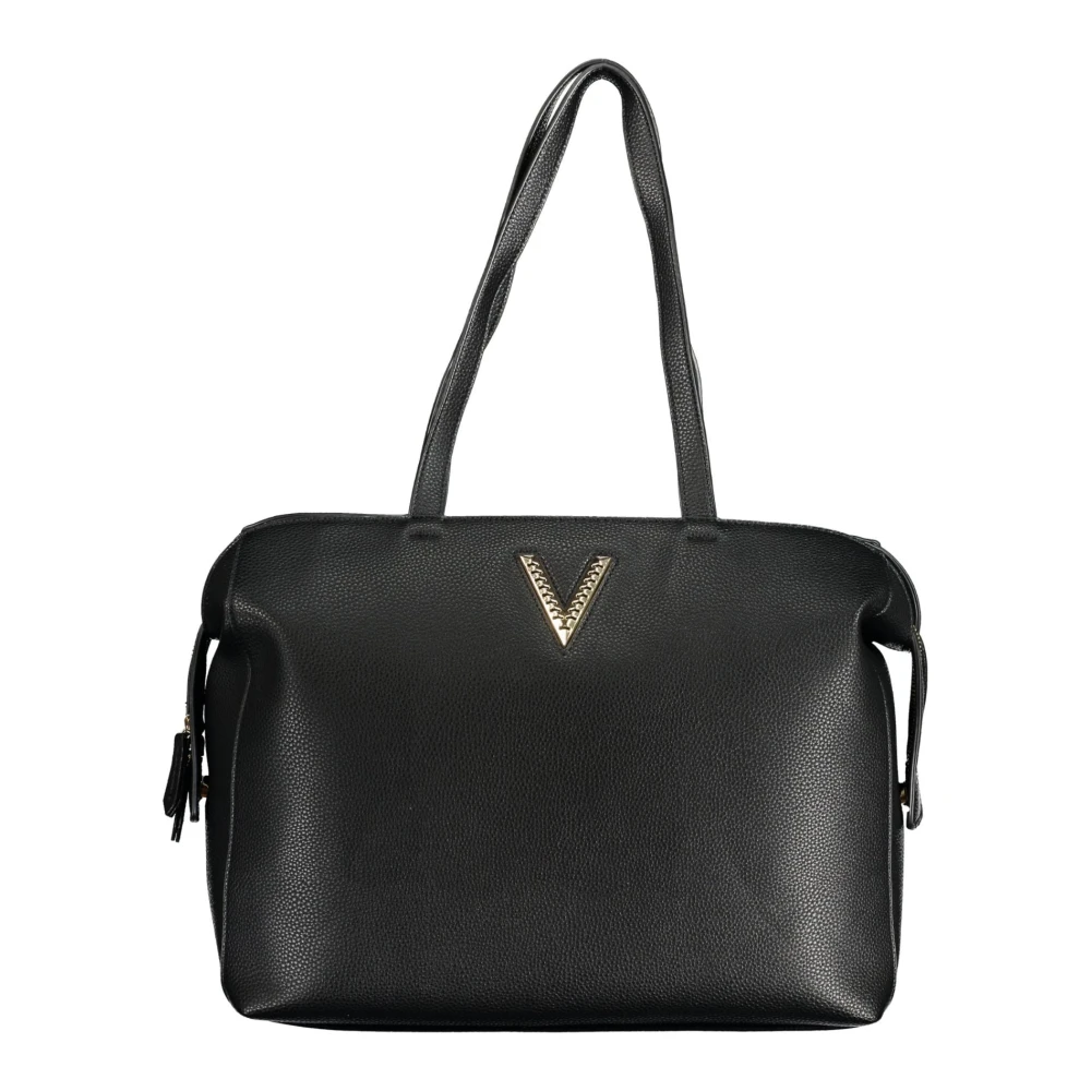 Valentino by Mario Valentino Zwarte schoudertas met binnenzak Black Dames