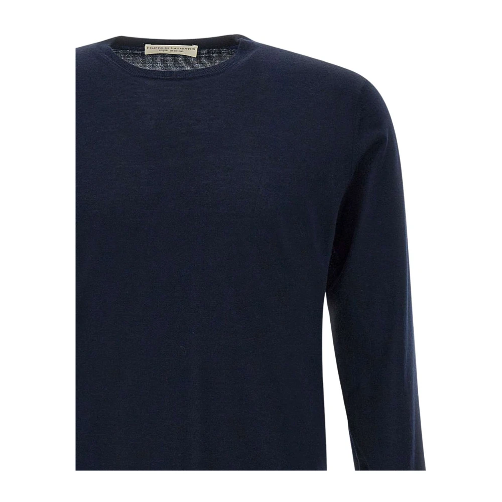 Filippo De Laurentiis Stijlvolle Sweaters Collectie Blue Heren