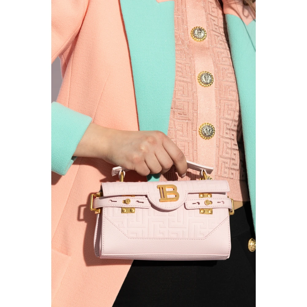 Balmain Schoudertas B-Buzz 19 Pink Dames